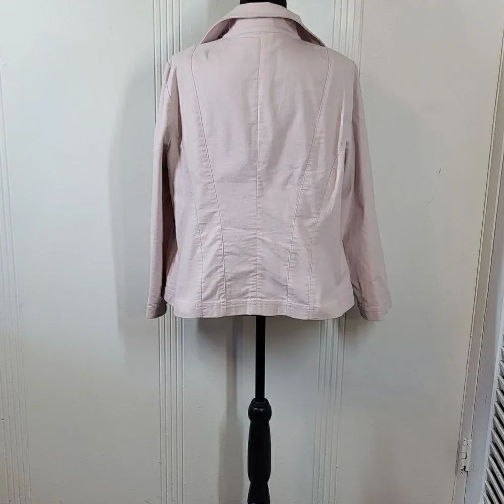 Chico's Pink Jacket - Picture 2 of 14